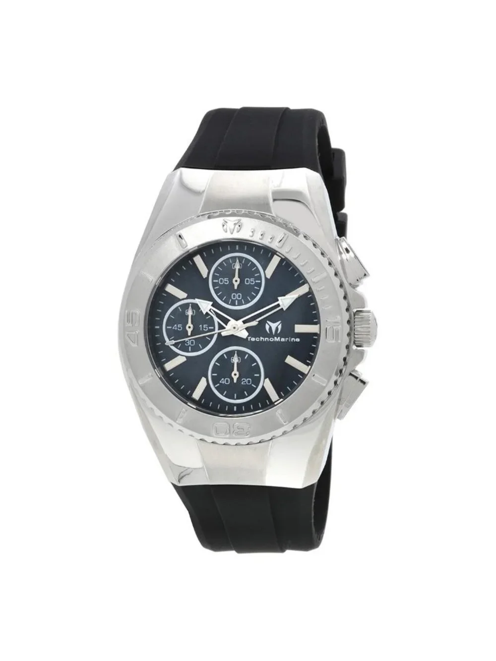 NWT Technomarine Cruise Chronograph Quartz Black Dial Unisex Watch